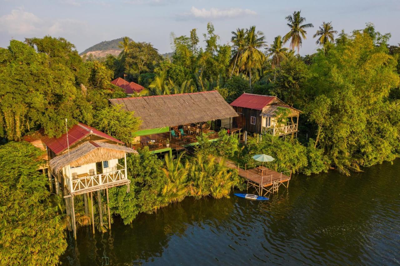 Green Mango Bungalows Кампот Екстер'єр фото