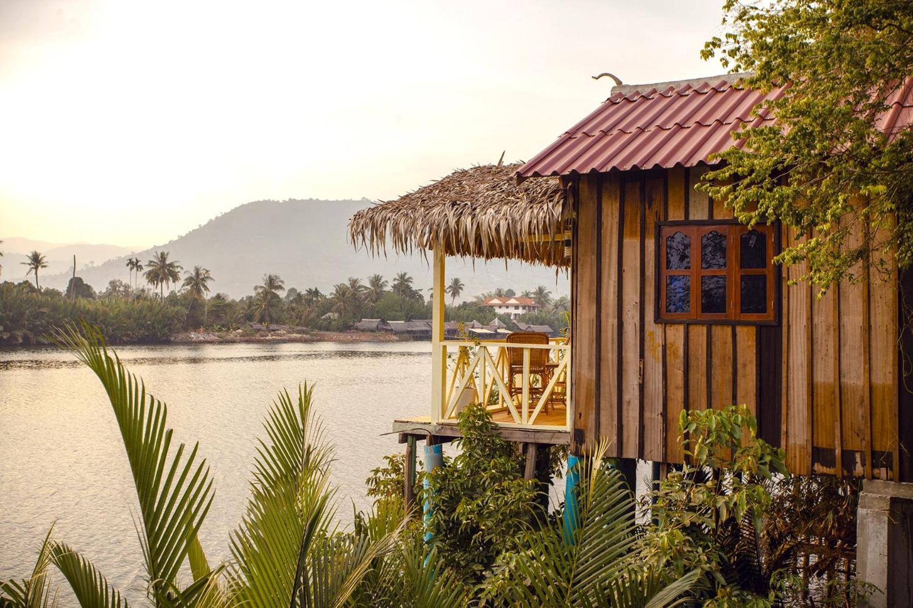 Green Mango Bungalows Кампот Екстер'єр фото